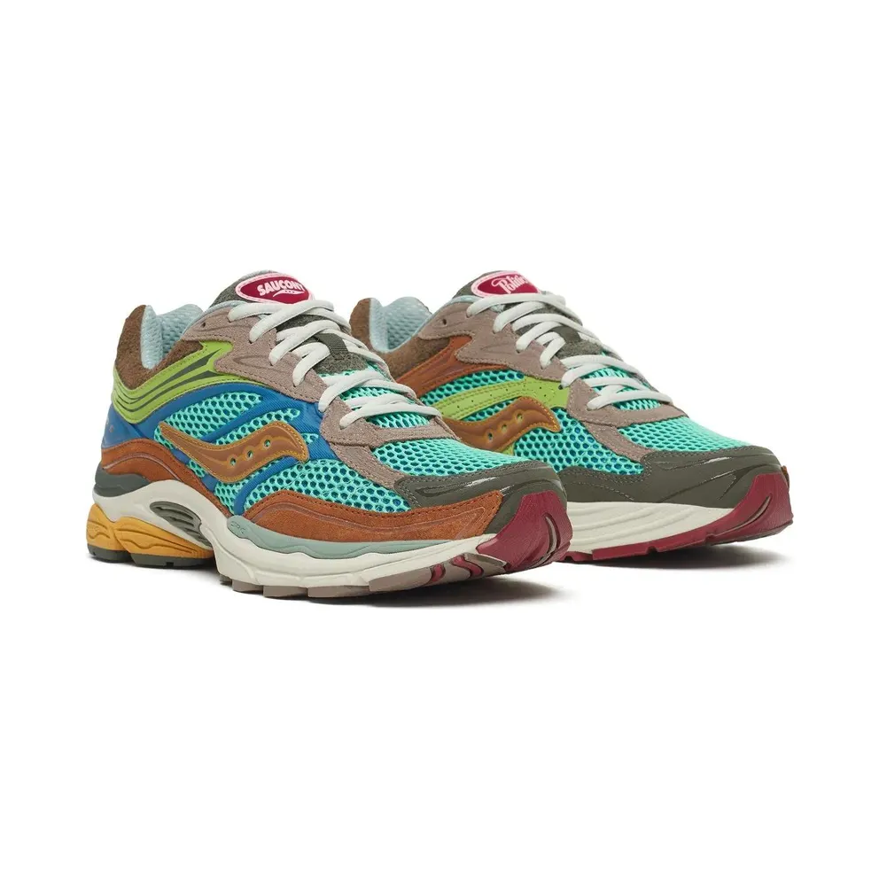 Saucony x Politics Progrid Omni 9 (blue / brown) – S71032-1