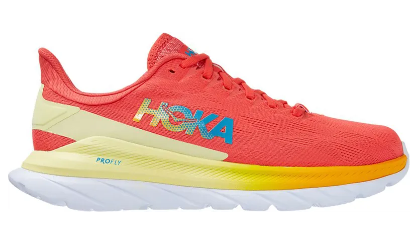 Hoka One One Mach 4 Hot Coral (1113528-HCSF)