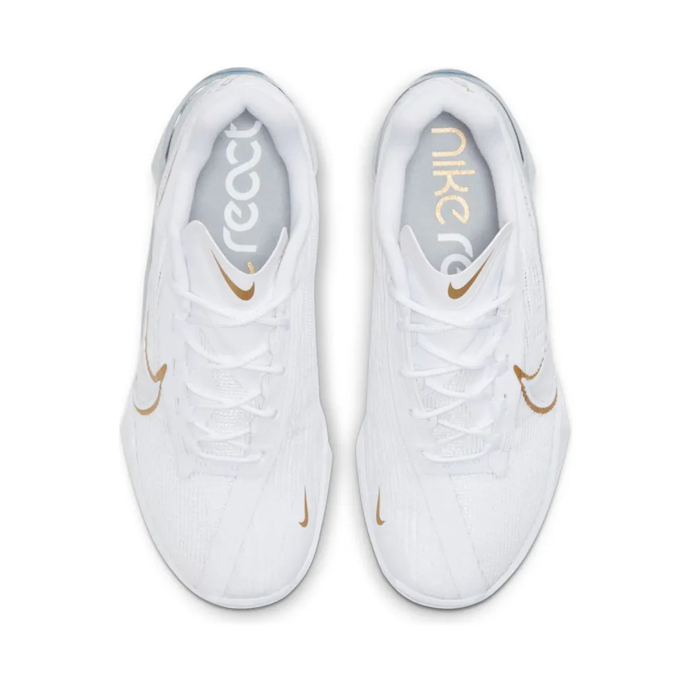 Nike React Metcon Turbo White Metallic Gold (CT1249-100)