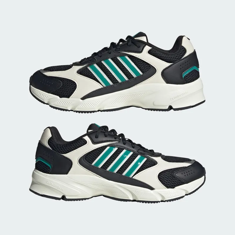 Adidas CRAZYCHAOS 2000 Shoes Core Black / Equipment Green / Off White (KI7092)