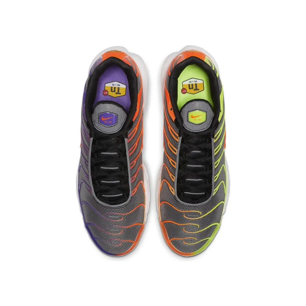 Nike Air Max Plus Color Flip Pack Black Black/White-Hyper Grape-Orange Burst (CI5924-061)