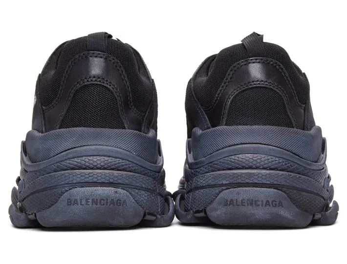 Balenciaga Black Triple S Sneakers (534162 W09O1) (4)