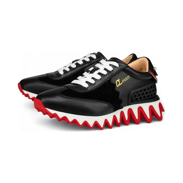 Christian Louboutin Loubishark Black Red White (3201324H358)