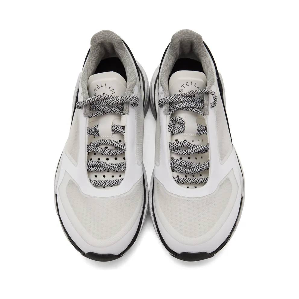 Adidas adidas by Stella McCartney Earthlight Mesh Cloud White / Core Black / Solar Yellow (GY6061)