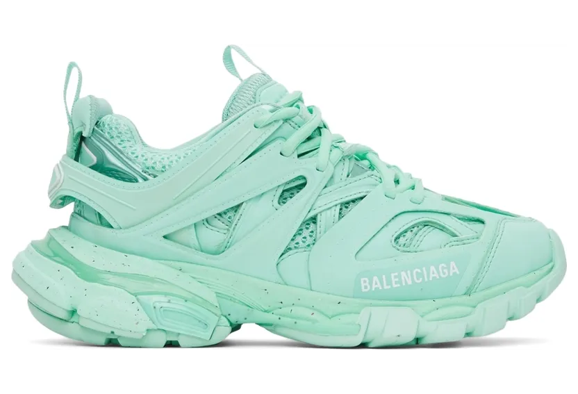 Balenciaga Green Track Sneakers (542436 W3FE3)