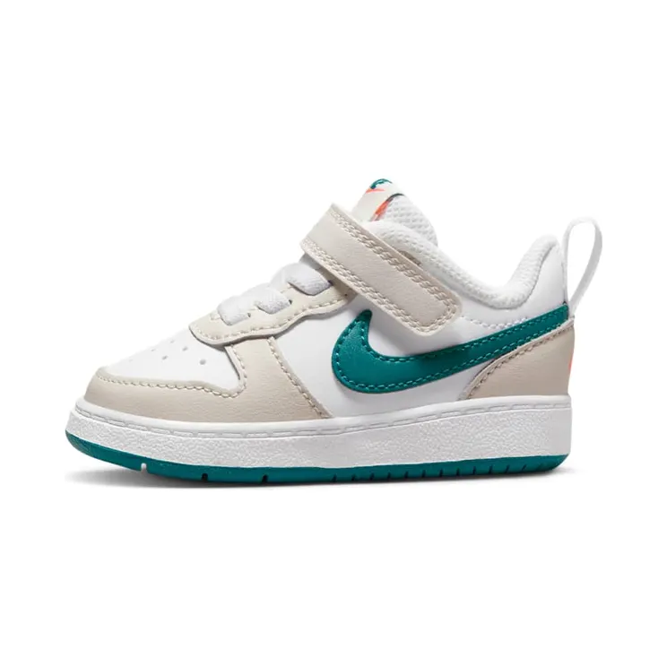 Nike Court Borough Low 2 TD ‘Phantom’ “Phantom / White / Total Orange / Bright Spruce” (BQ5453-017)