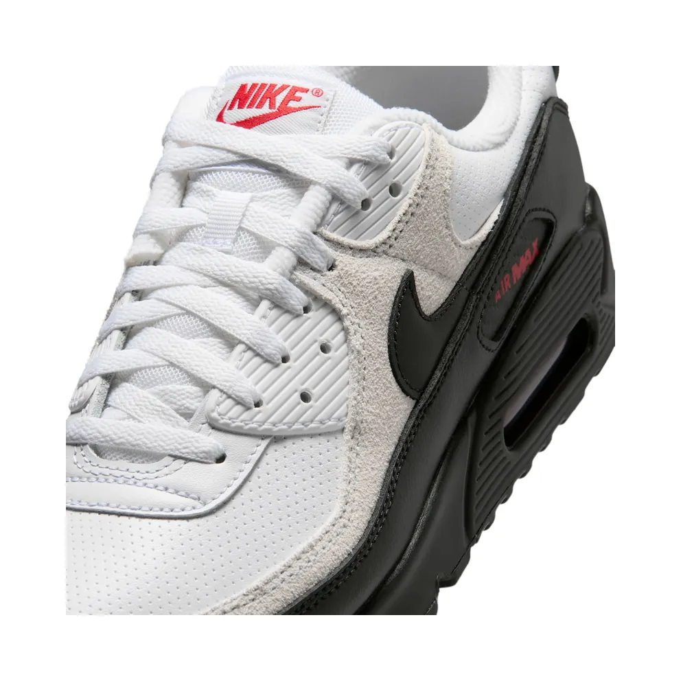 Nike Air Max 90 “Perforated Leather White Black” (IV2867-100)