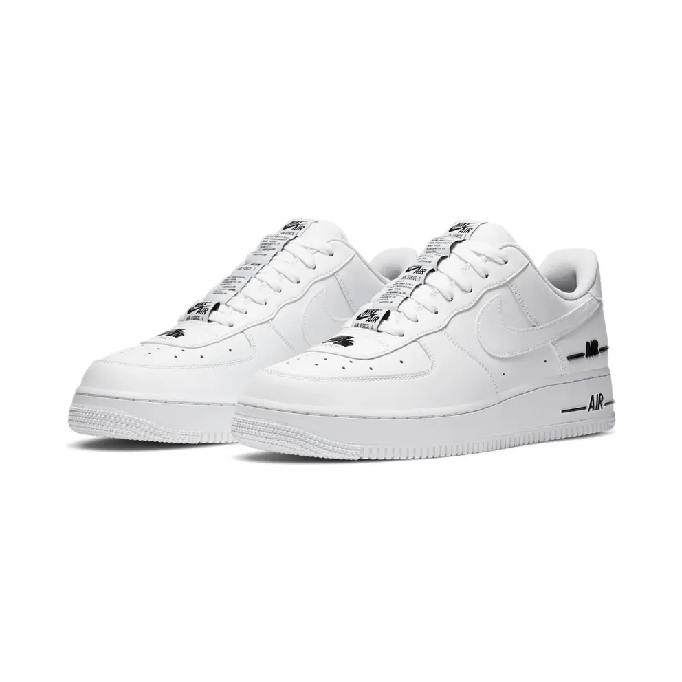 Nike Air Force 1 Low Double Air Low White Black White/White-Black (CJ1379-100)
