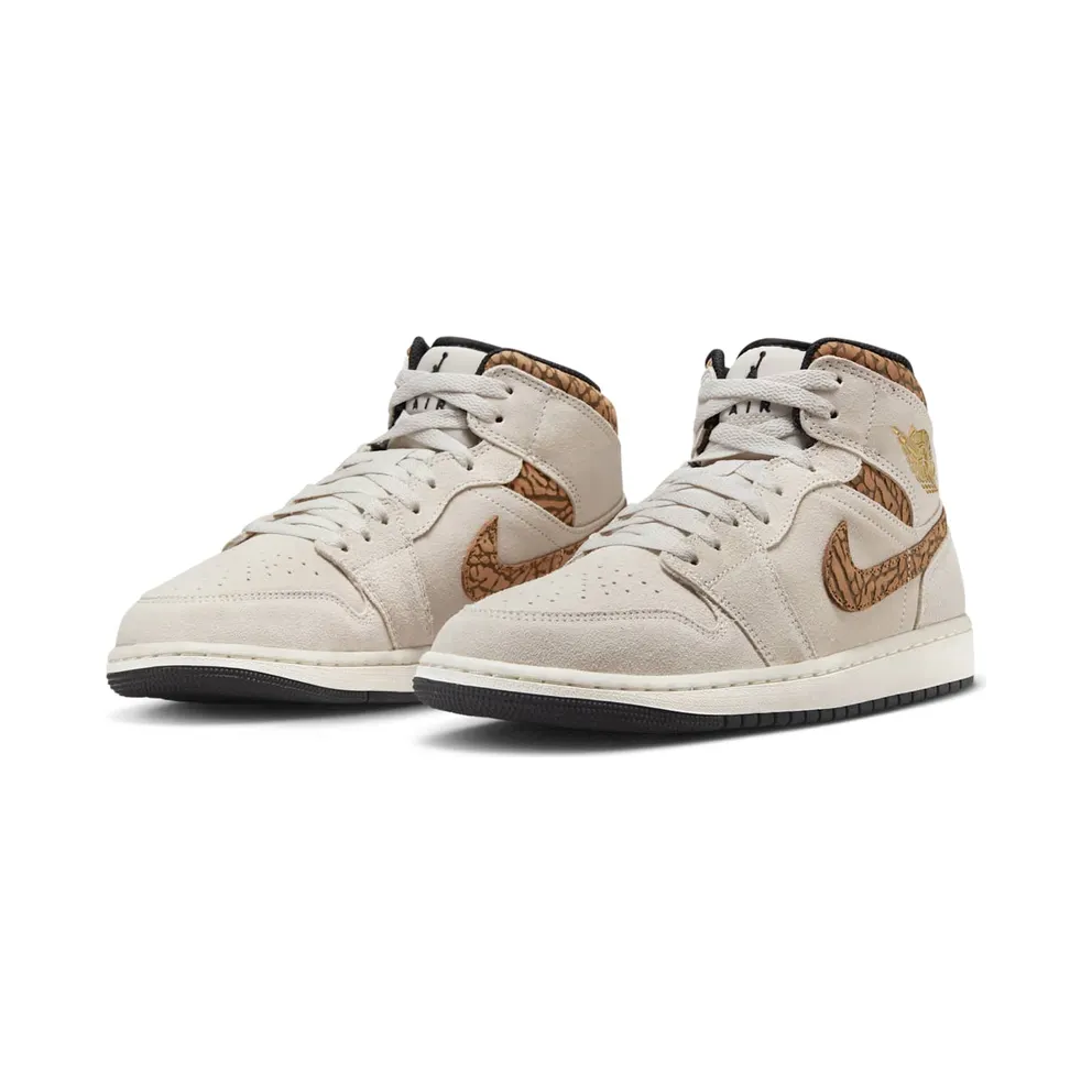 Jordan 1 Mid SE “Brown Elephant” (DZ4129-102)