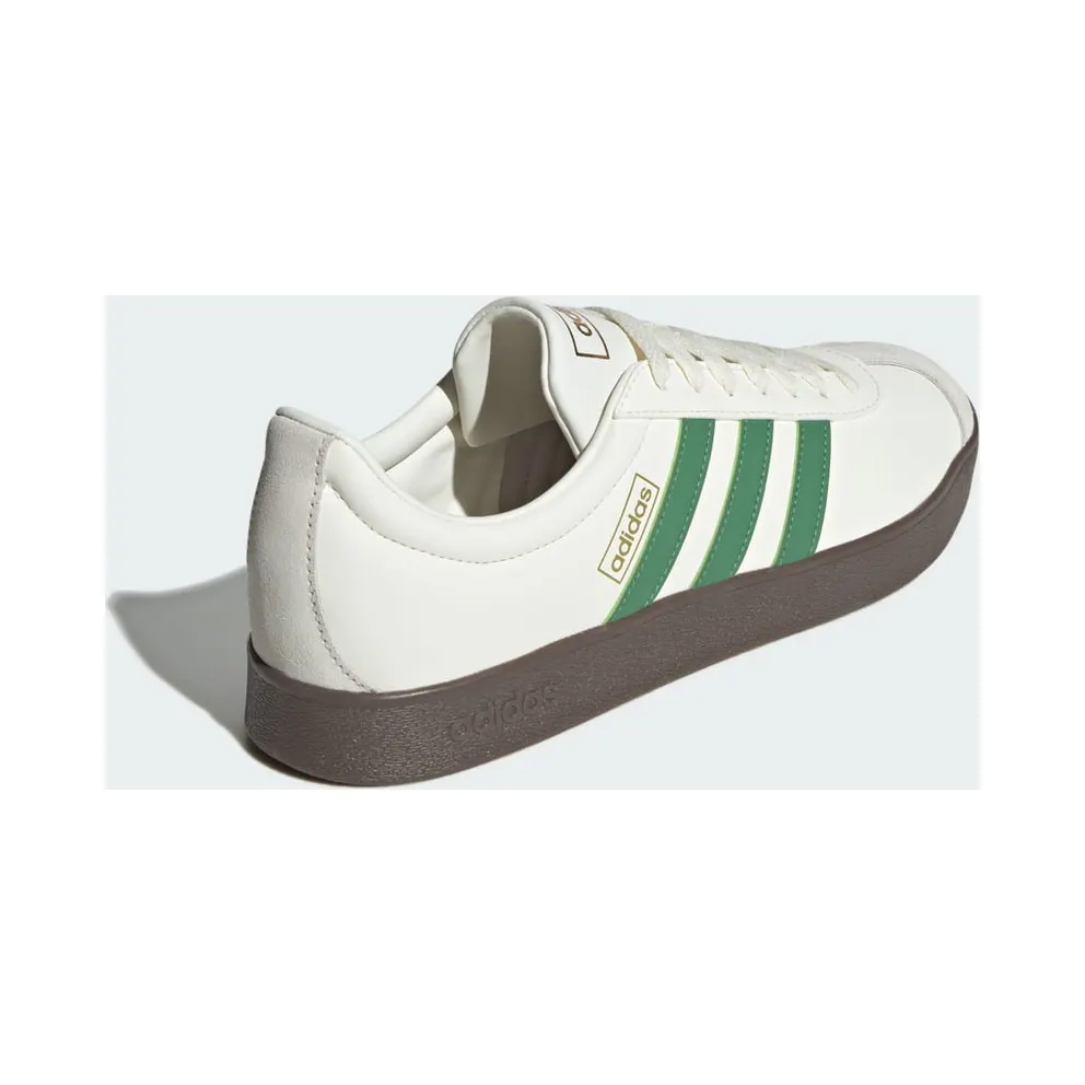Adidas VL Court Classic Shoes Off White / Collegiate Green / Alumina (JH5061)