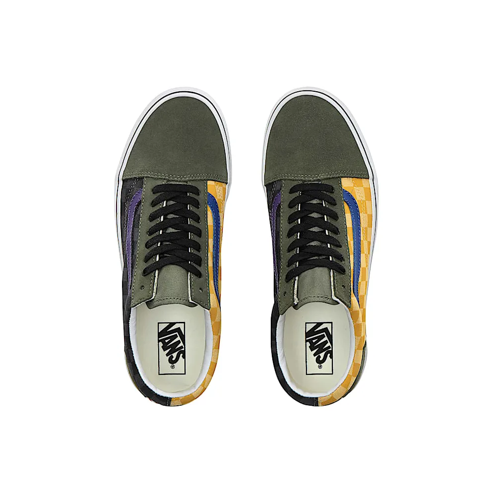 Vans Old Skool OTW Rally Checker/Multi-Deep Lichen Green (VN0A4BV5VZN)