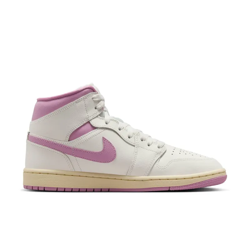 Jordan 1 Mid “Sail Pink Coconut Milk” (BQ6472-162)