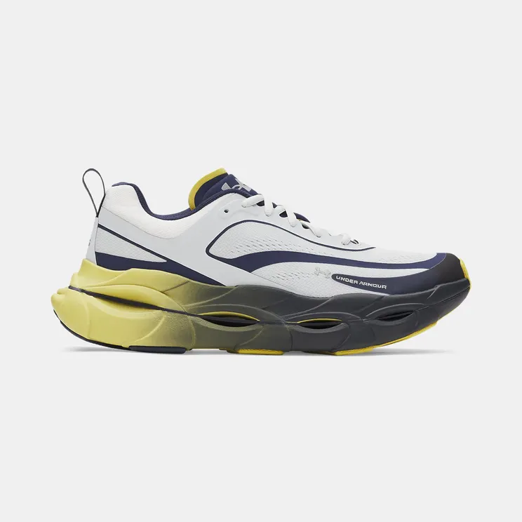 Under Armour UA Halo Racer Washed Navy Yellow Shade (6007639-403)