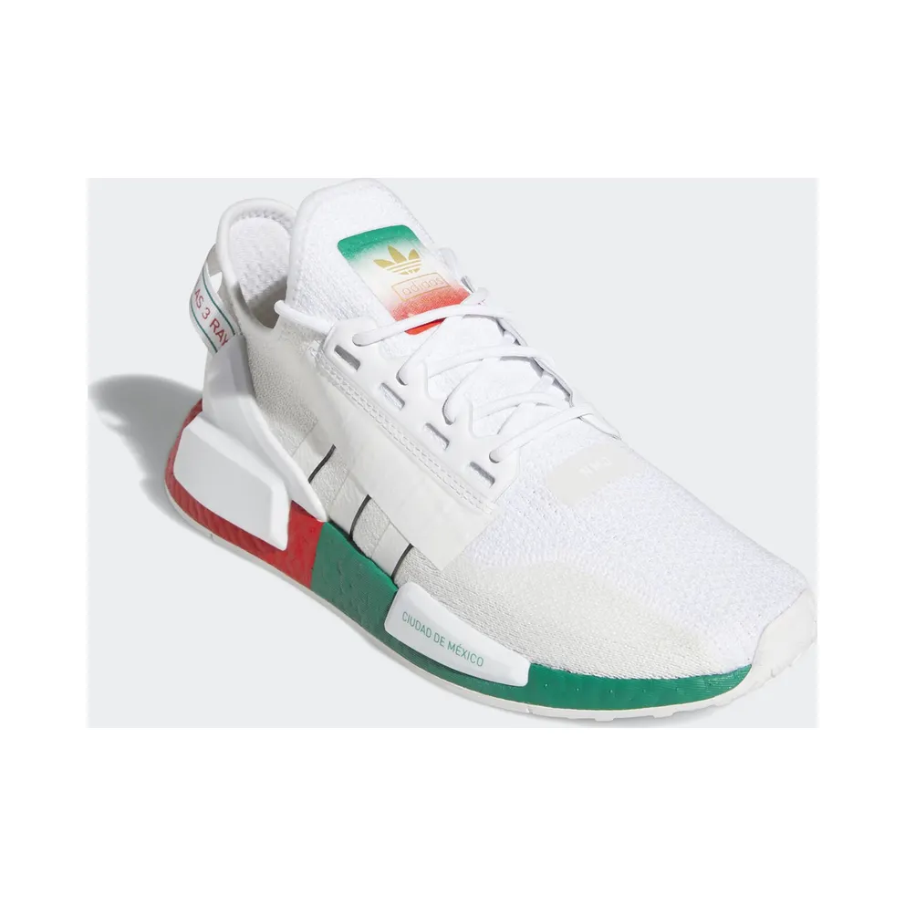 adidas NMD R1 V2 United By Mexico City White/Black/Green (FY1160)