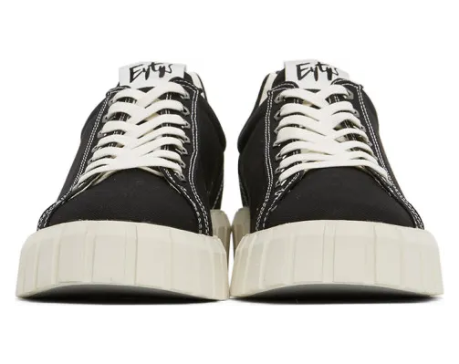 Eytys Black Canvas Odessa Sneakers (OACB) (2)