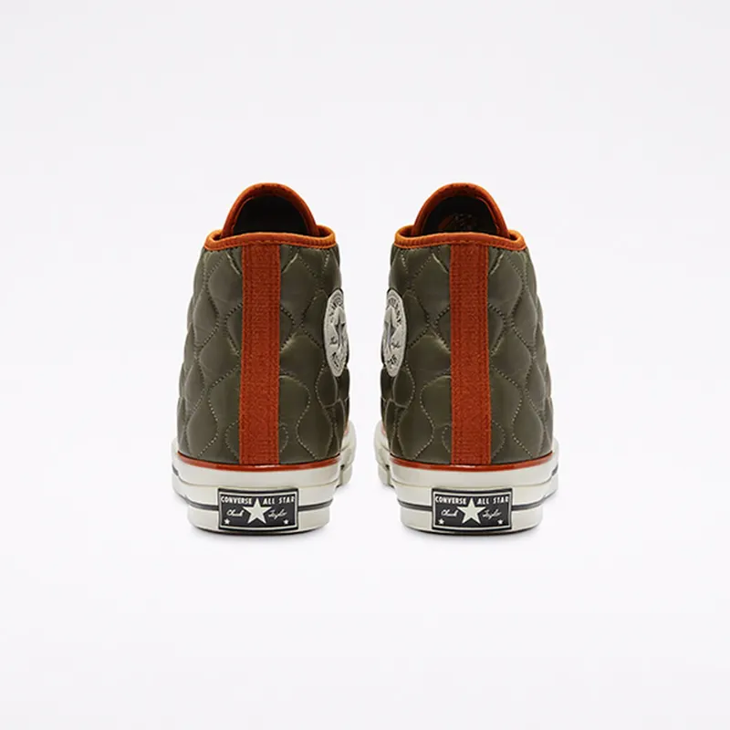 Converse Chuck 70 High ‘Quilted – Green Brown’ Green/Brown/Beige (169375C)