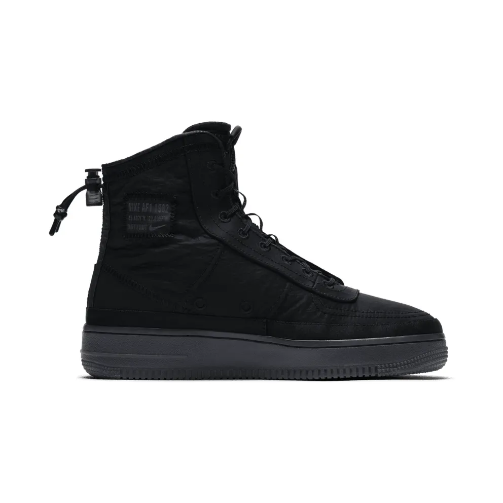 Nike Air Force 1 Shell Black (W) Black/Graphite (BQ6096-001)