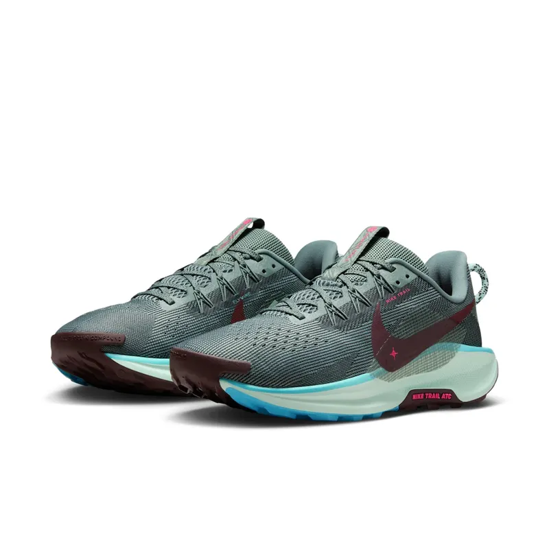 Nike React Pegasus Trail 5 Clay Green Seaweed Burgundy Crush (DV3864-302)