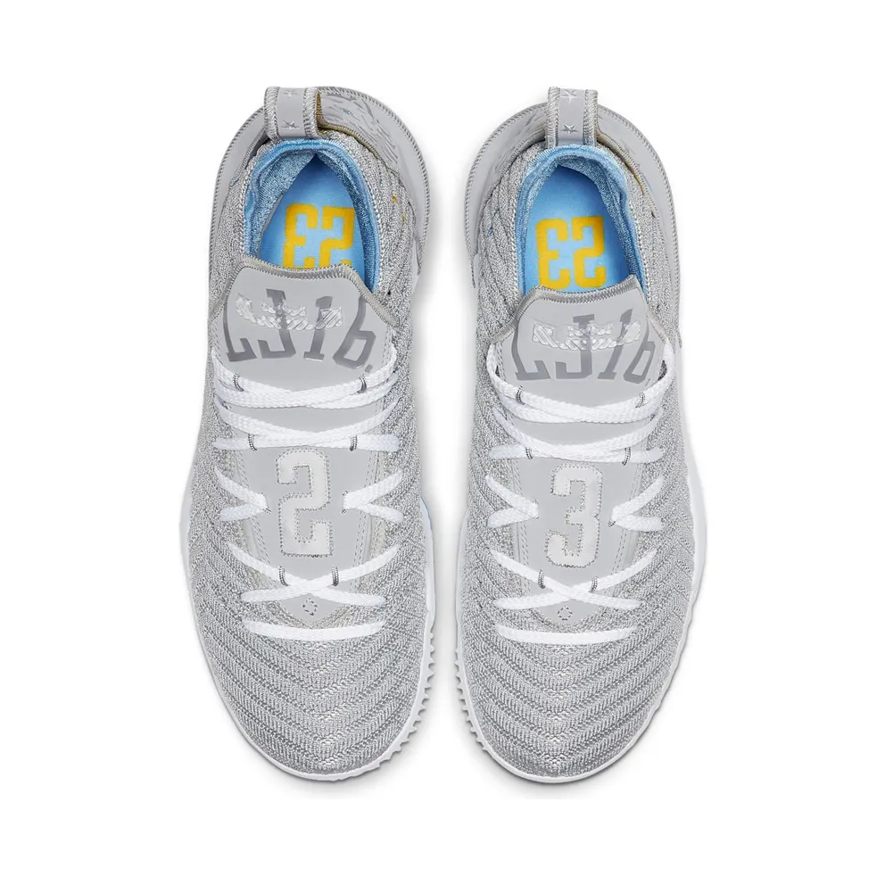 Nike LeBron 16 MPLS Lakers Wolf Grey/White-University Blue (CK4765-001)