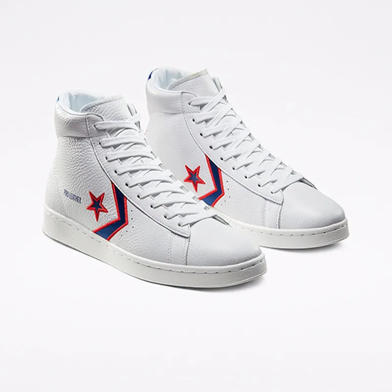 Converse Pro Leather Breaking Down Barriers Pistons White/Rush Blue (167058C)