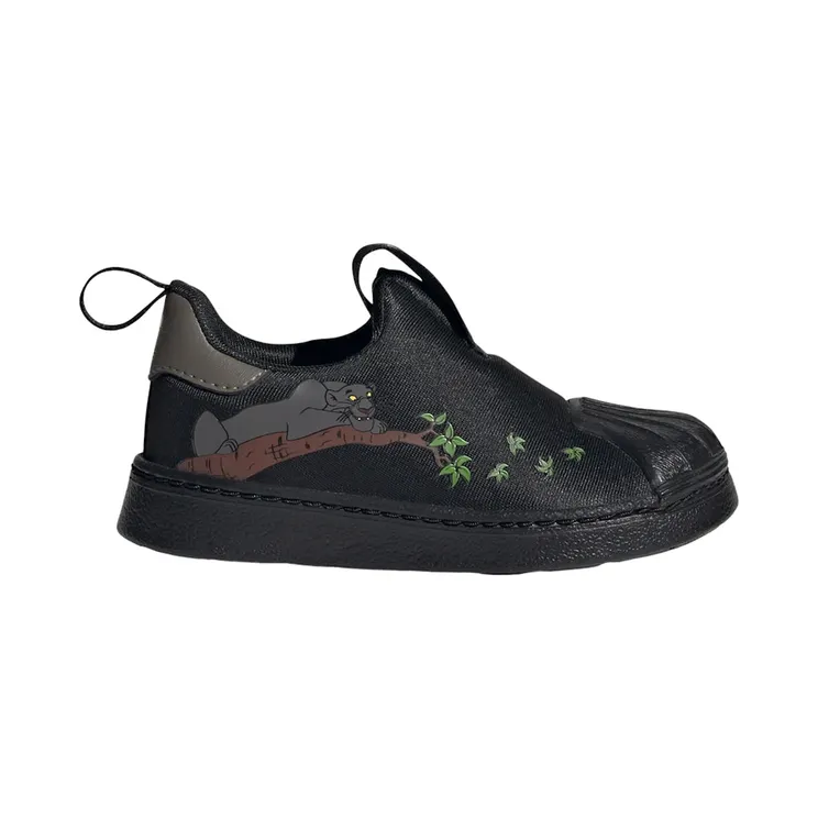 adidas Superstar 360 Jungle Book Disney Core Black Grey Gold Metallic (ID1213)