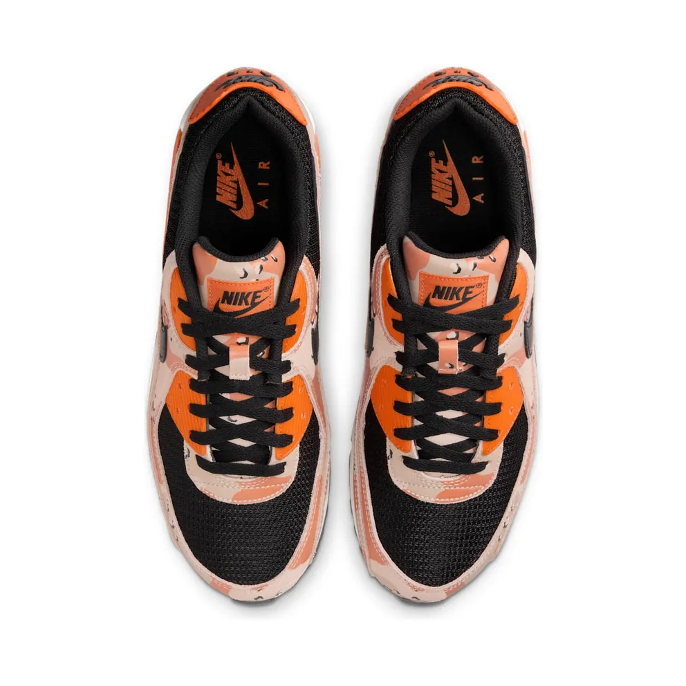 Nike Air Max 90 Premium “Bio Beige / Safety Orange / Phantom / Black” (IF1721-201)