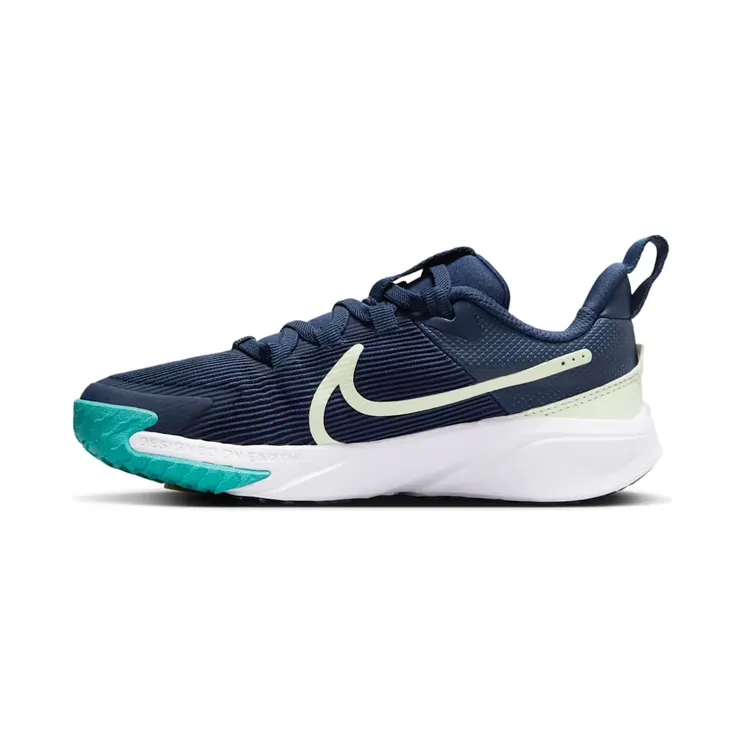 Nike Star Runner 4 “Midnight Navy / Dusty Cactus / White / Volt Tint” (DX7614-409)