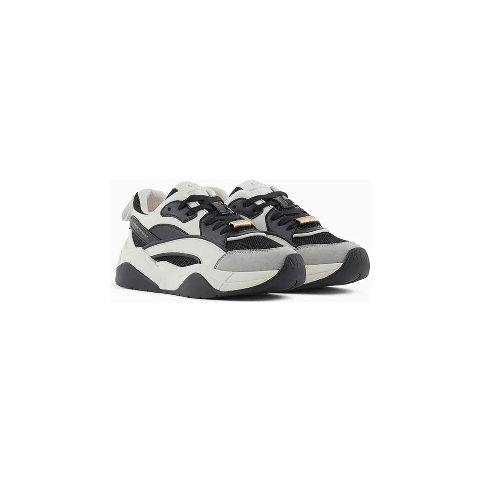 Armani Exchange Armani sneaker Black / Off White (XDX170XV896N81438)