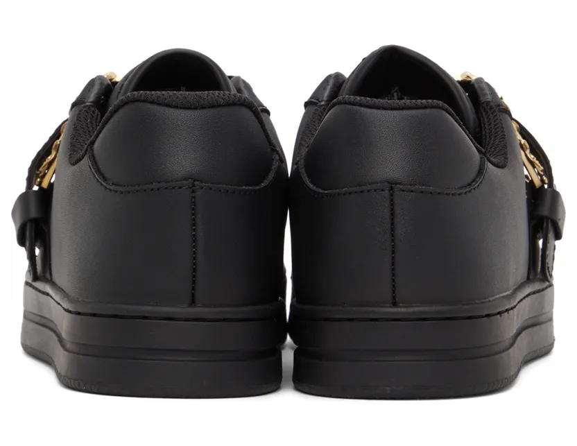 Versace Jeans Couture White Court Low-Top Sneakers (E72VA3SK9EZP008) (4)