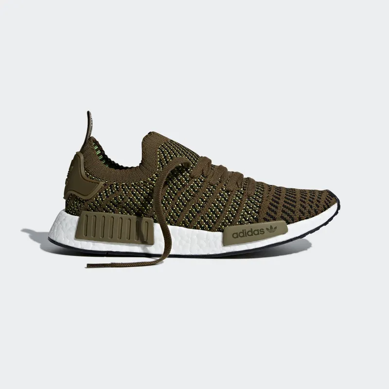 adidas NMD R1 STLT Trace Olive Trace Olive/Core Black/Solar Lime (CQ2389)