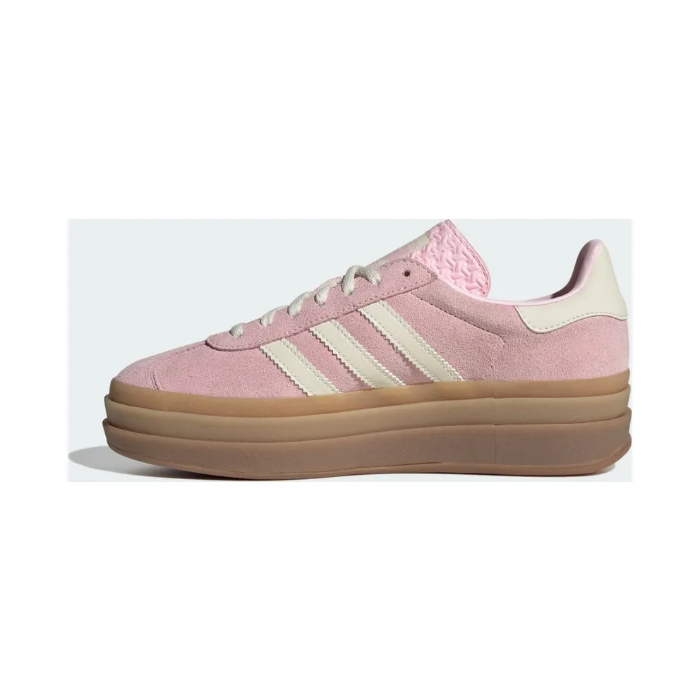 Adidas Gazelle Bold Clear Pink / Cream White / Gold Metallic (JQ7777)