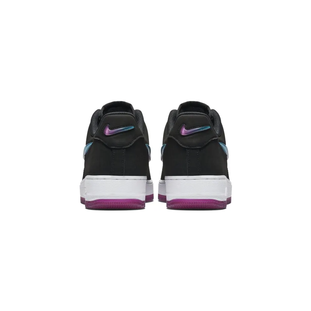 Nike Air Force 1 Low Jelly Jewel Black Black/Active Fuchsia-Blue Lagoon-White (AT4143-001)