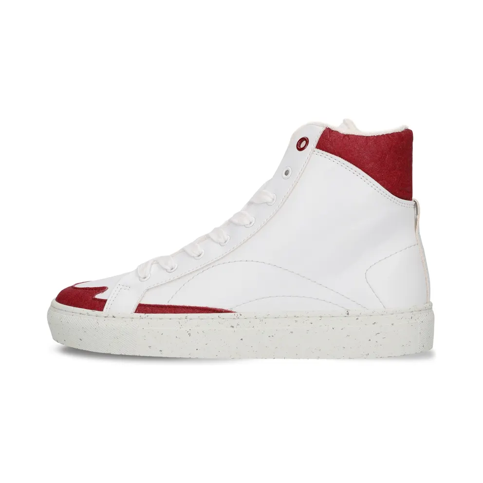 Nae Vegan Shoes sneaker Red / White (LONDONREDAPPLESKIN40)