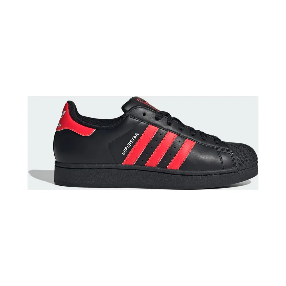 Adidas SUPERSTAR II “Core Black Lucid Red Cloud White” (JQ3176)