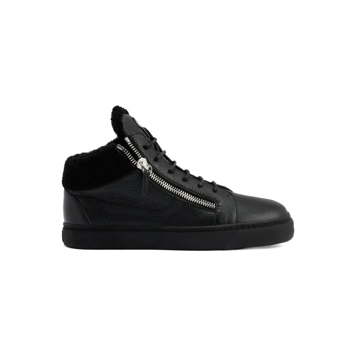 Giuseppe Zanotti Kriss mit Reißverschluss “Black” (RM60022H01)