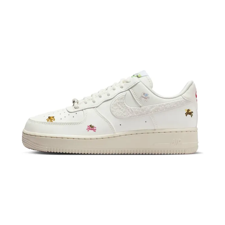 Nike Air Force 1 Low Year Of The Horse “Sail / Phantom / Team Crimson” (IQ1143-100)