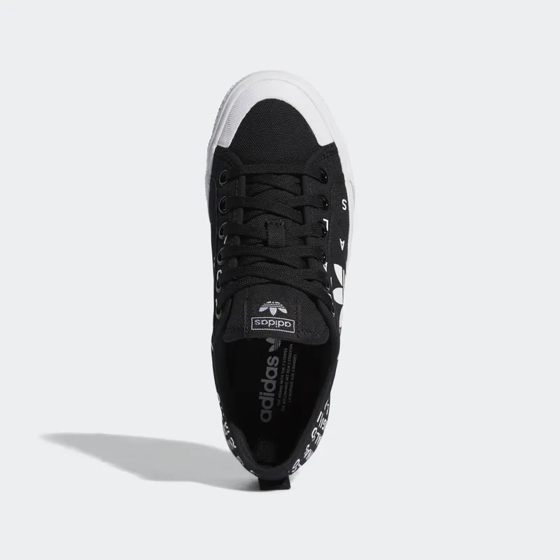 adidas Nizza Trefoil Core Black (W) Core Black/Cloud White/Core Black (EF5076)