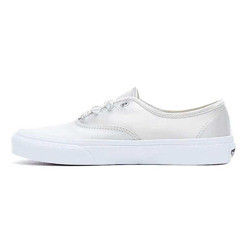 Vans Authentic Satin Lux Light Silver Light Silver/White (VN0A38EMQ9J)