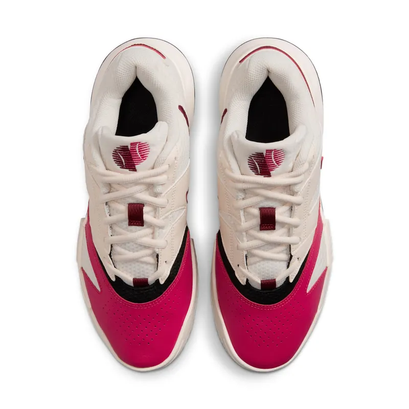 Nike Court Lite 4 Pale Ivory Sail Black Team Red (FD6575-103)