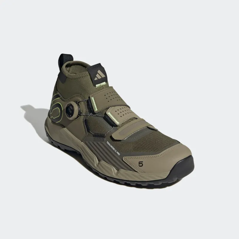 Adidas 5.10 TRAILCROSS PRO CLIP-IN MOUNTAIN BIKING SHOES Focus Olive / Core Black / Orbit Green (HP9934)