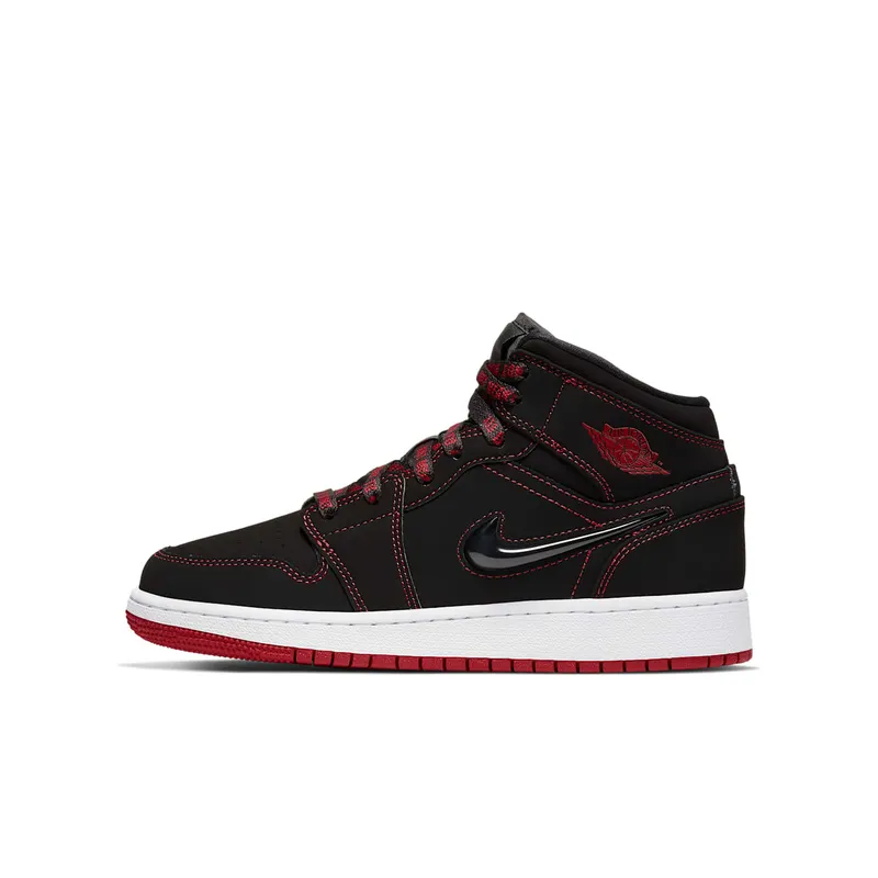 Jordan 1 Mid SE Come Fly With Me (GS) Black/Red (CU6617-062)