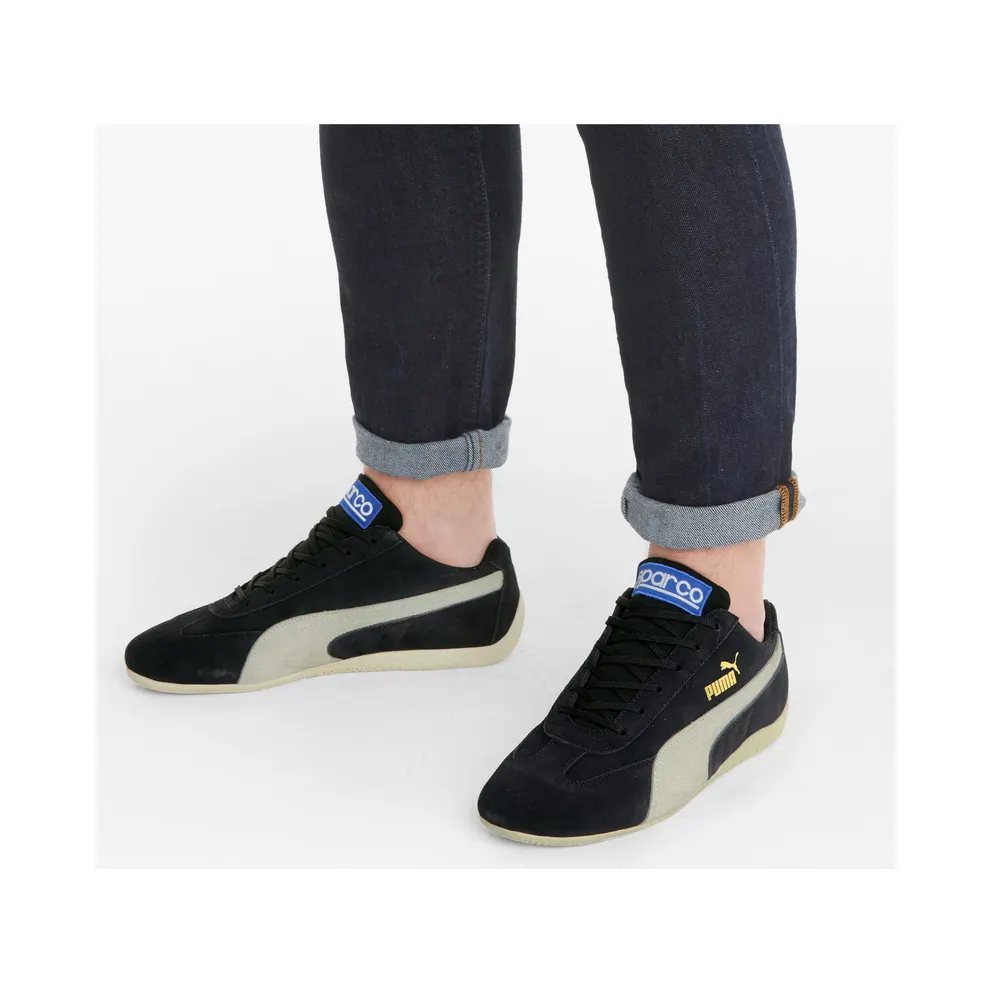 Puma Speedcat OG+ Sparco Motorsport Shoes White/Black (306725-01)