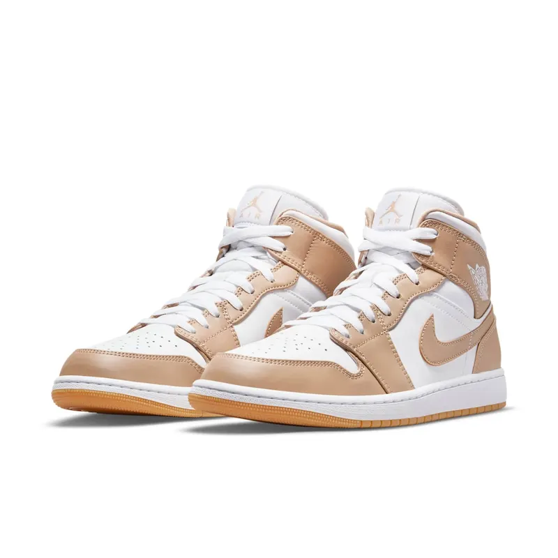 Air Jordan 1 Mid Tan Gum (554724-271)