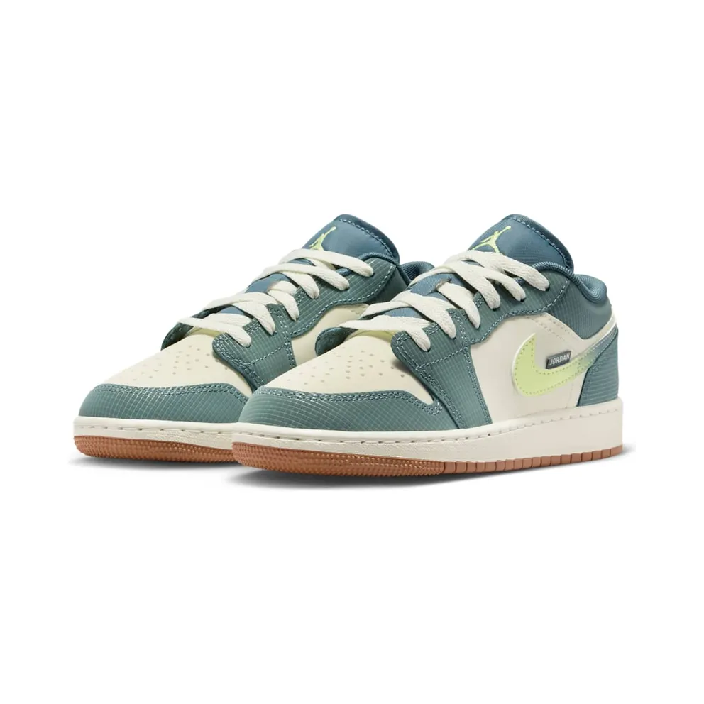 Air Jordan One Low Sea Glass / Hasta / Gum Medium Brown (IB7112-001)