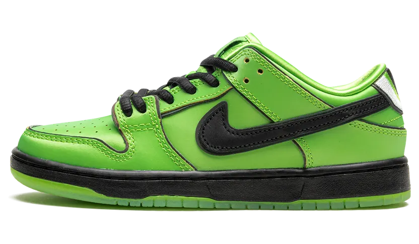 Nike SB Dunk Low PS “Powerpuff Girls – Buttercup” (FZ8832-300)