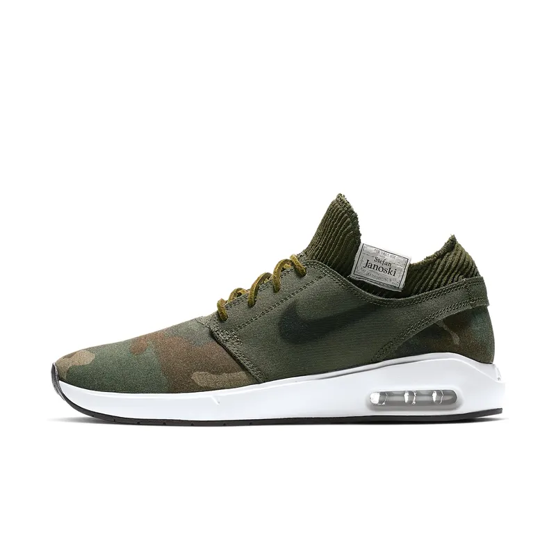 Nike SB Air Max Janoski 2 Premium Camo Iguana/Cargo Khaki-Desert Ore-Black (AT5878-203)
