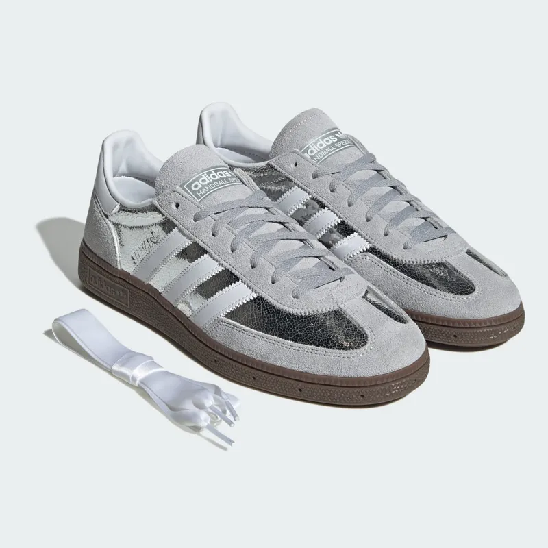 adidas Handball Spezial Silver White Cracked (JR6511)