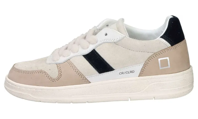 D.A.T.E. Sneakers mit Wildledereinsätzen – Rosa (W431C2COIV) (3)