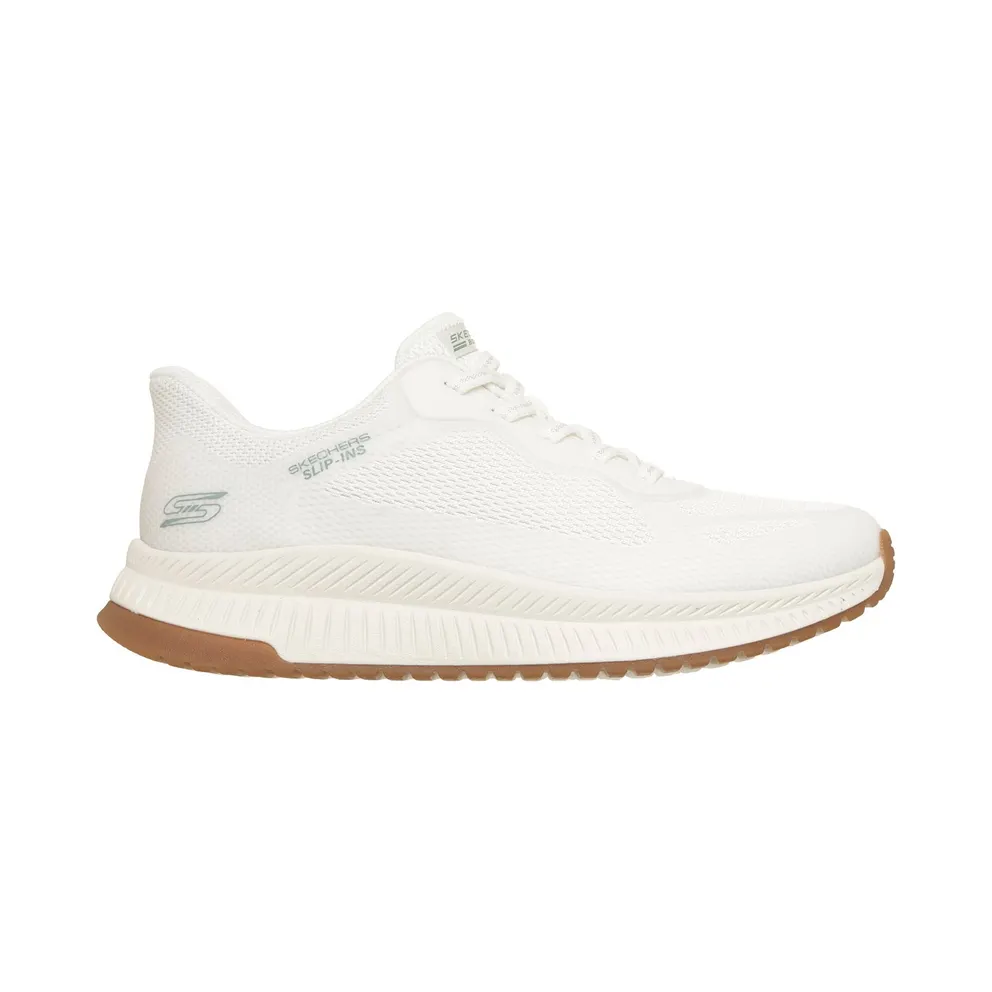 Skechers Slip-ins: BOBS Squad 4 – Staple Look Sneaker Weiß