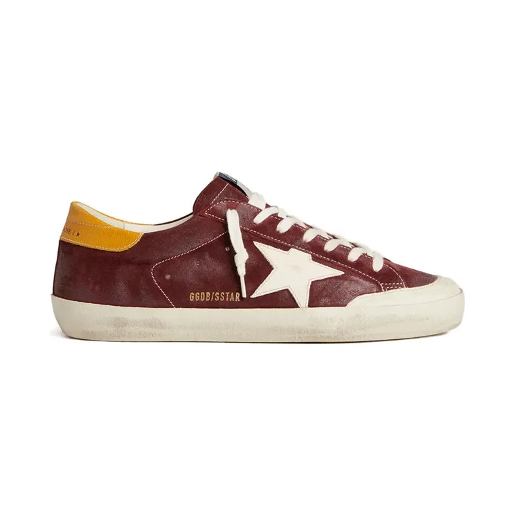 Golden Goose Ballstar leren “Red” (GMF00107F007328)